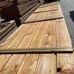 Ca. 128x Douglas Zweeds Rabat, 26x190mm, lengte 500cm
